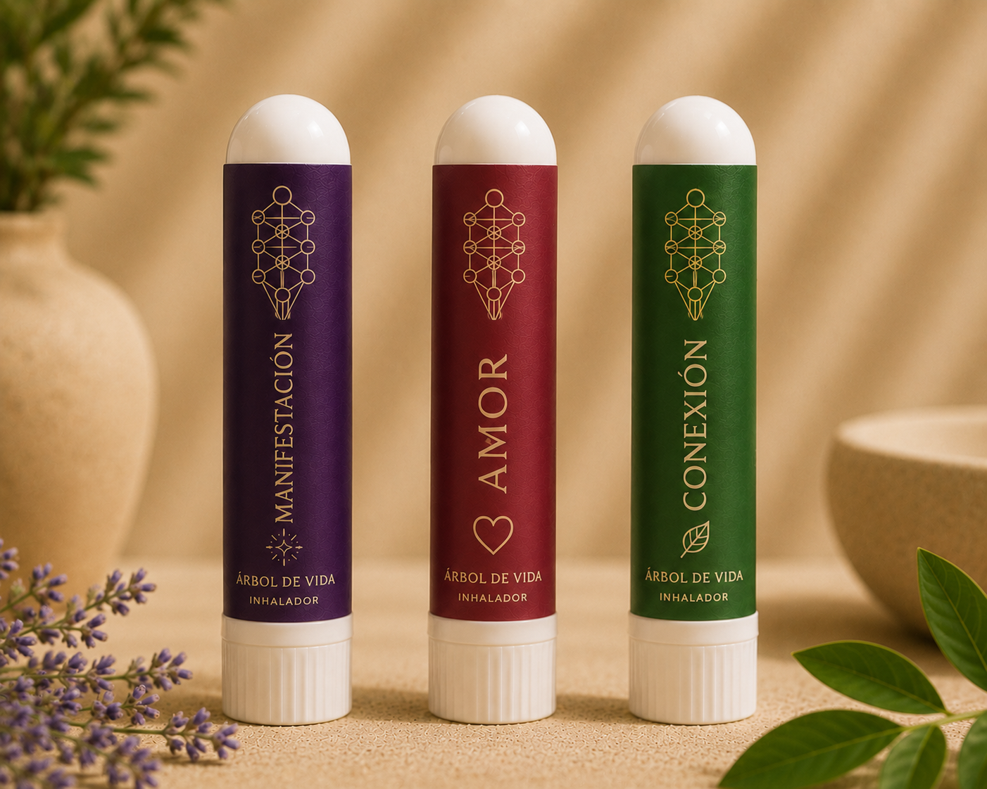 KIT RITUAL SANDALFON INHALADOR amor conexiono manifestacion